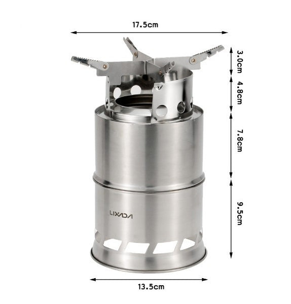 Portable Steel Lightweight Wood Stove